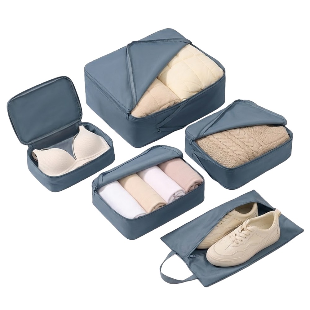 MIVLA 6 Pc Set Luggage Packing Cubes Organizer - JIJI.SG