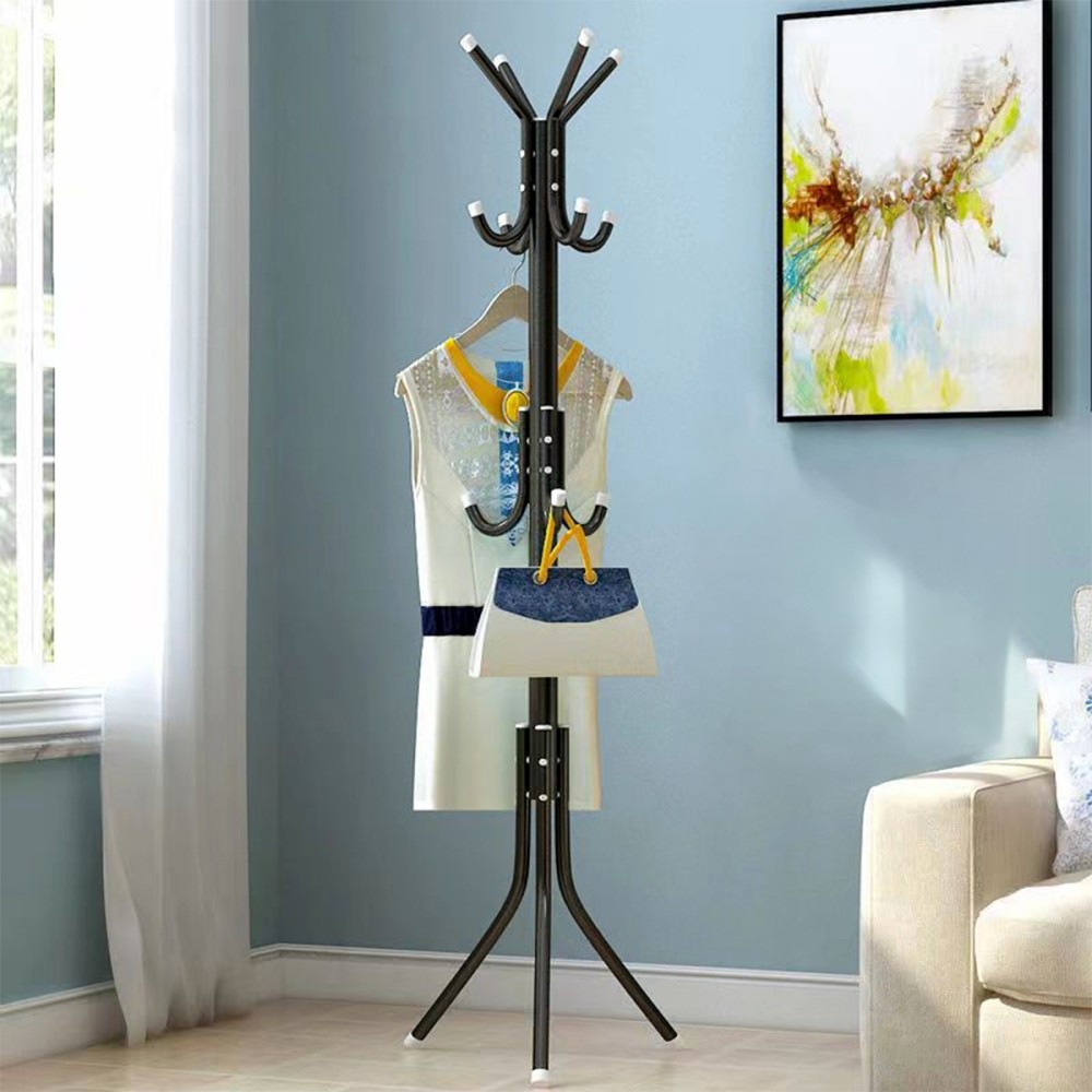 LYSA 12 Hooks Hat and Clothes Hanging Rack - JIJI.SG