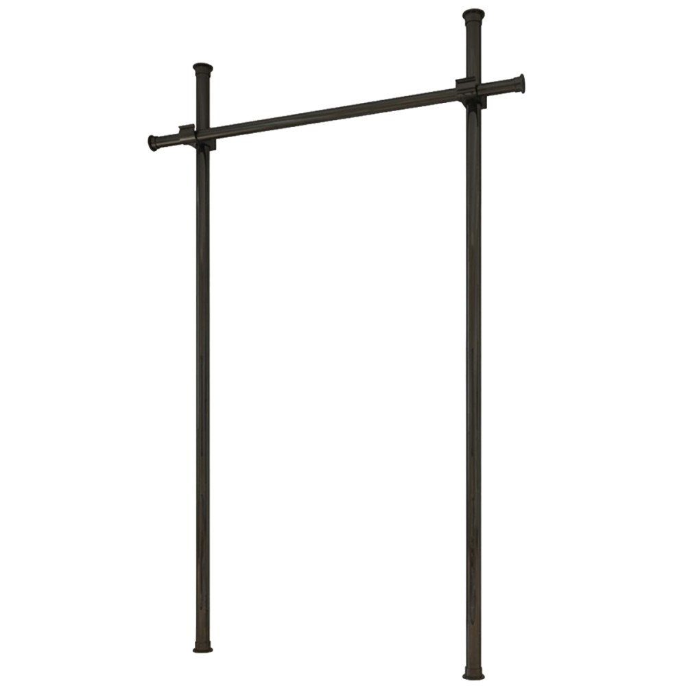 FLURIN Floor To Ceiling Adjustable Clothes Hanging Rack - JIJI.SG