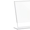 VETRA L-Shape Acrylic Paper Display - JIJI.SG