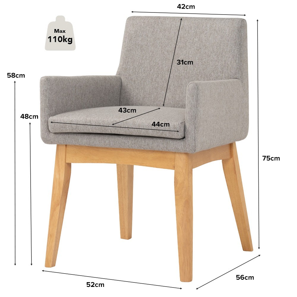 (AS-IS) CHANAL Dining Chair - JIJI.SG
