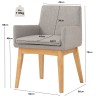 (AS-IS) CHANAL Dining Chair - JIJI.SG