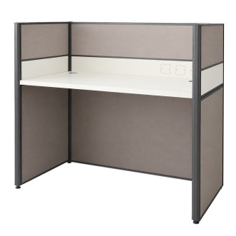 ROVEN 1 Seater Fabric Partition Work Station - JIJI.SG
