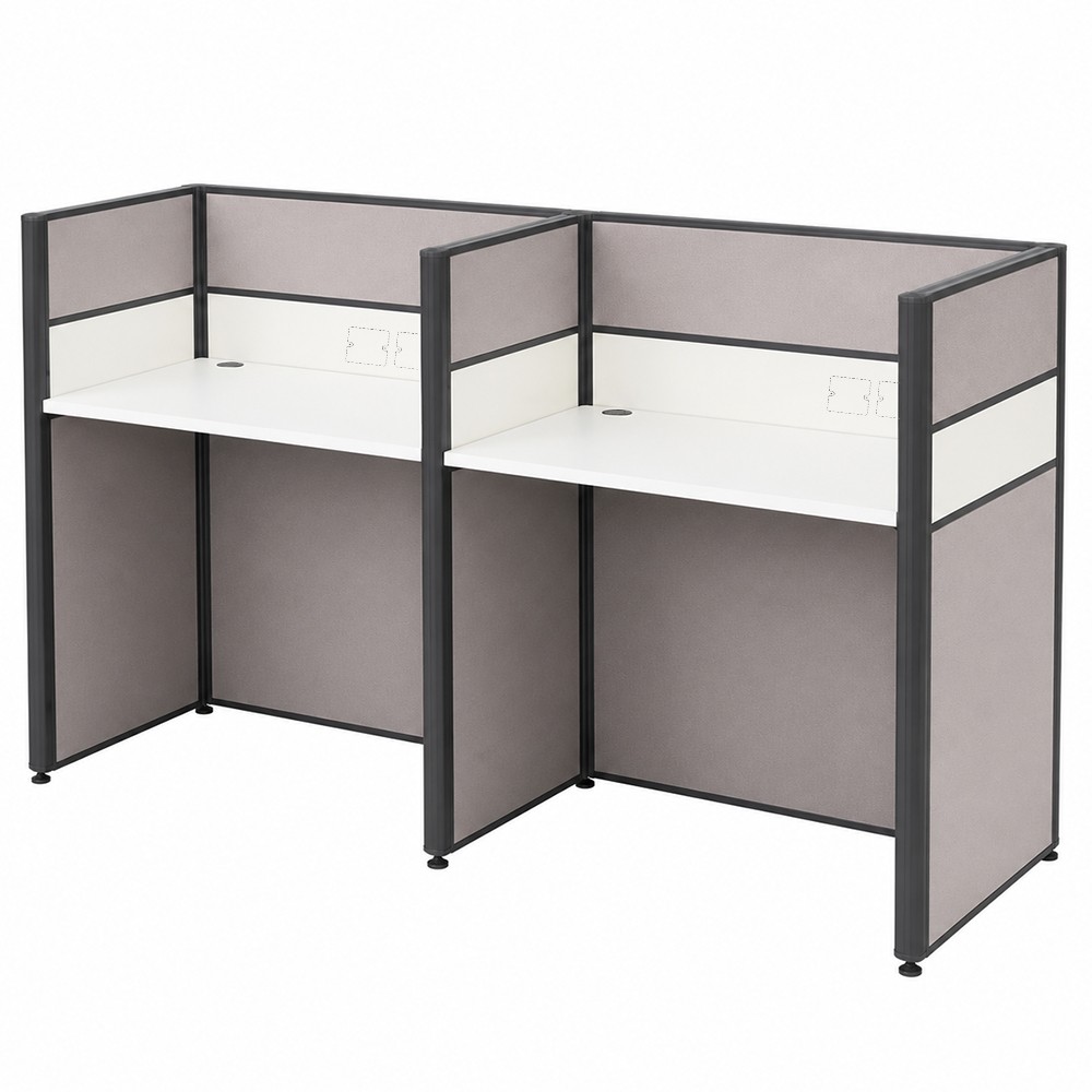 ROVEN 2 Seaters Fabric Partition Work Station - JIJI.SG