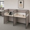 ROVEN 2 Seaters Fabric Partition Work Station - JIJI.SG