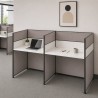 ROVEN 2 Seaters Fabric Partition Work Station - JIJI.SG