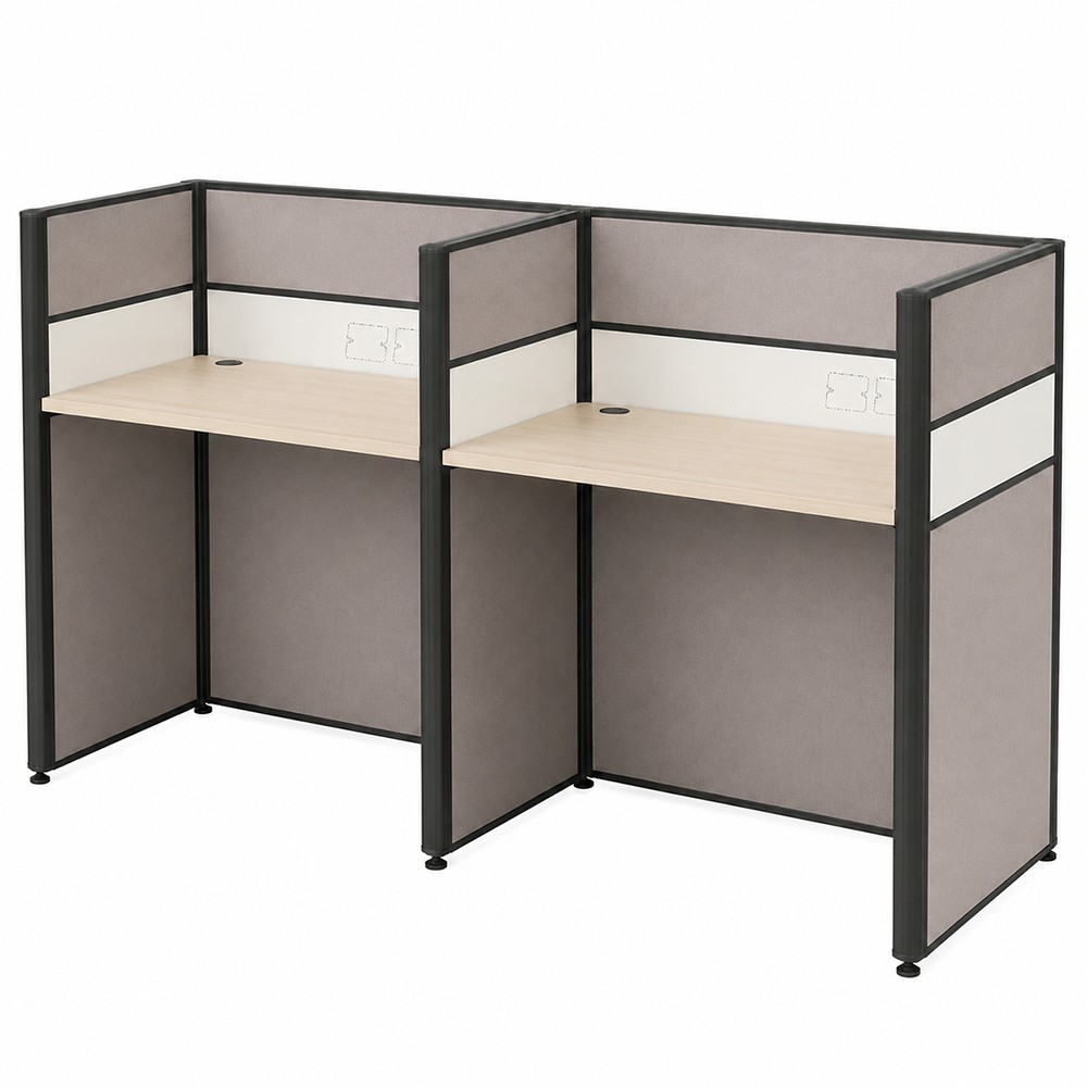 ROVEN 2 Seaters Fabric Partition Work Station - JIJI.SG