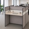 ROVEN 2 Seaters Fabric Partition Work Station - JIJI.SG