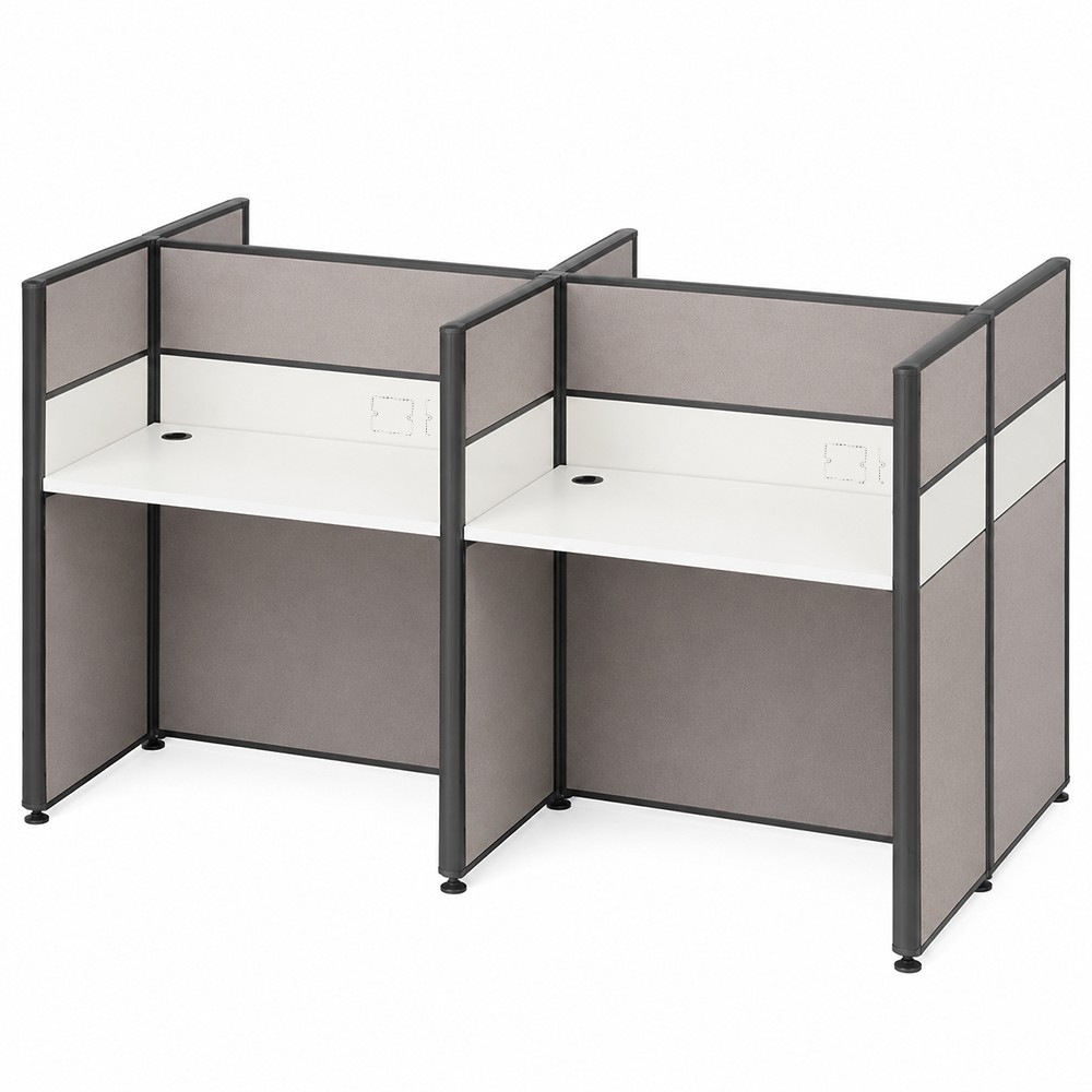 ROVEN 4 Seaters Fabric Partition Work Station - JIJI.SG
