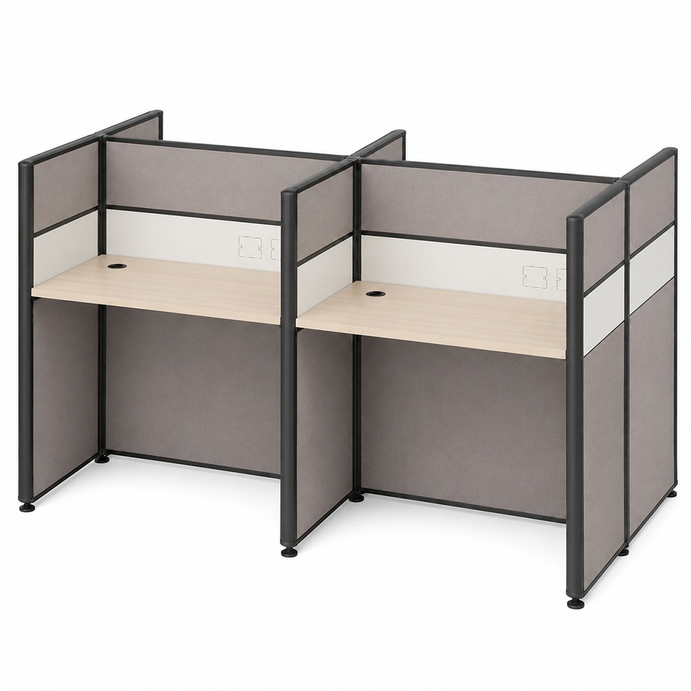 ROVEN 4 Seaters Fabric Partition Work Station - JIJI.SG