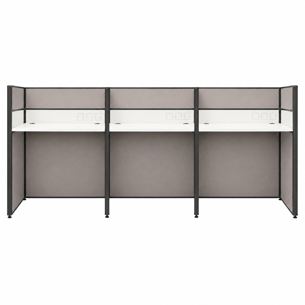 ROVEN 6 Seaters Fabric Partition Work Station - JIJI.SG