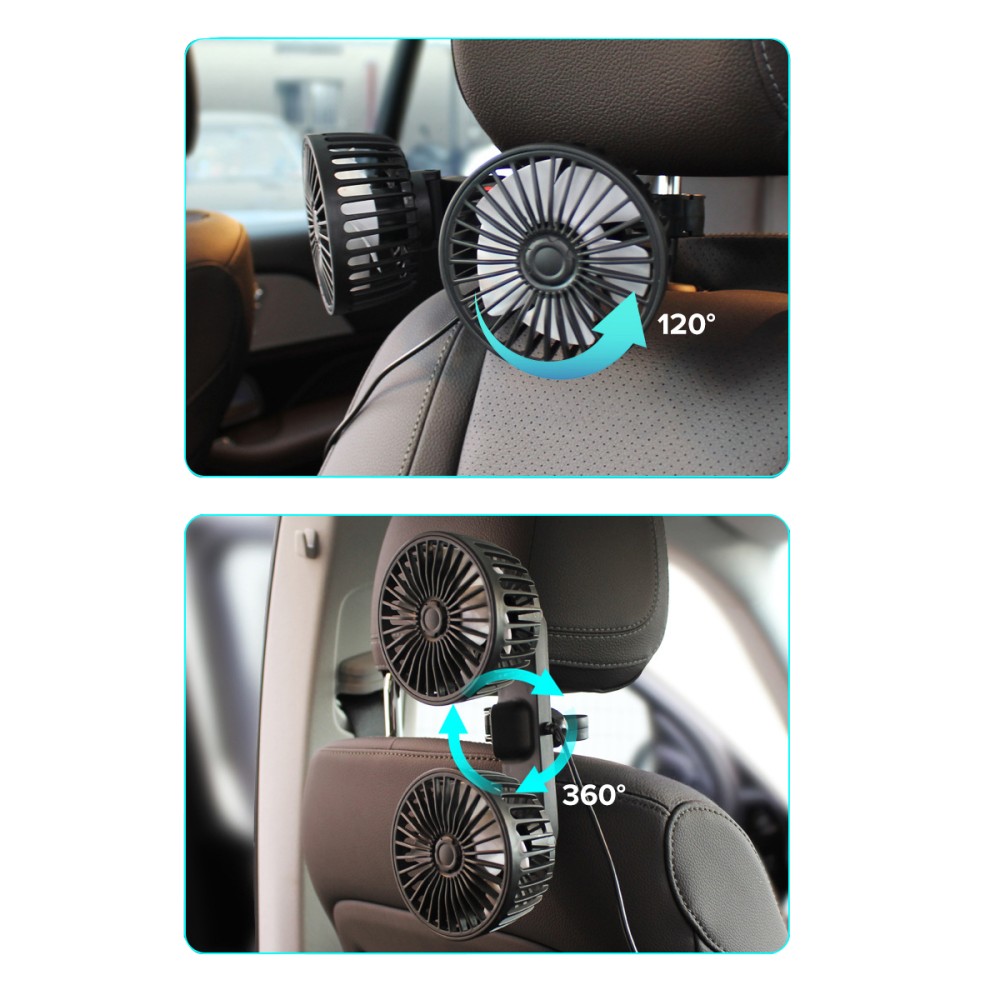 CORY Car Dual Fan - JIJI.SG