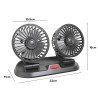 CORY Car Dual Fan - JIJI.SG