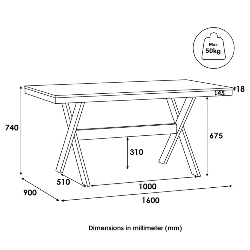 BARION Dining Table - JIJI.SG