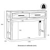 BRAVON Console Table - JIJI.SG