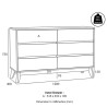 DAKO Chest of 6 Drawers - JIJI.SG