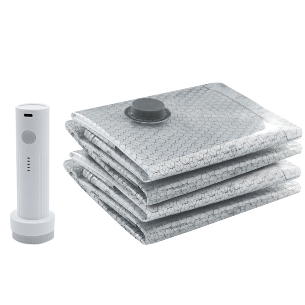 GEMMA Travel Vacuum Storage Bags & Pump Set - JIJI.SG