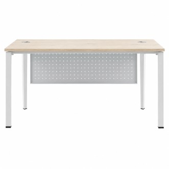 FORSBERG 1 Seater Office Desk with Modesty Panel - JIJI.SG