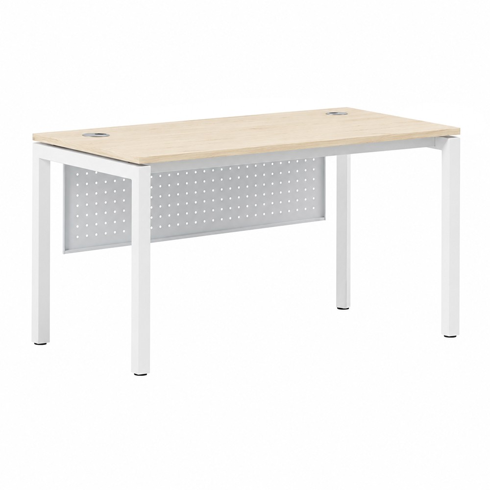 FORSBERG 1 Seater Office Desk with Modesty Panel - JIJI.SG