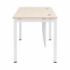 FORSBERG 1 Seater Office Desk with Modesty Panel - JIJI.SG