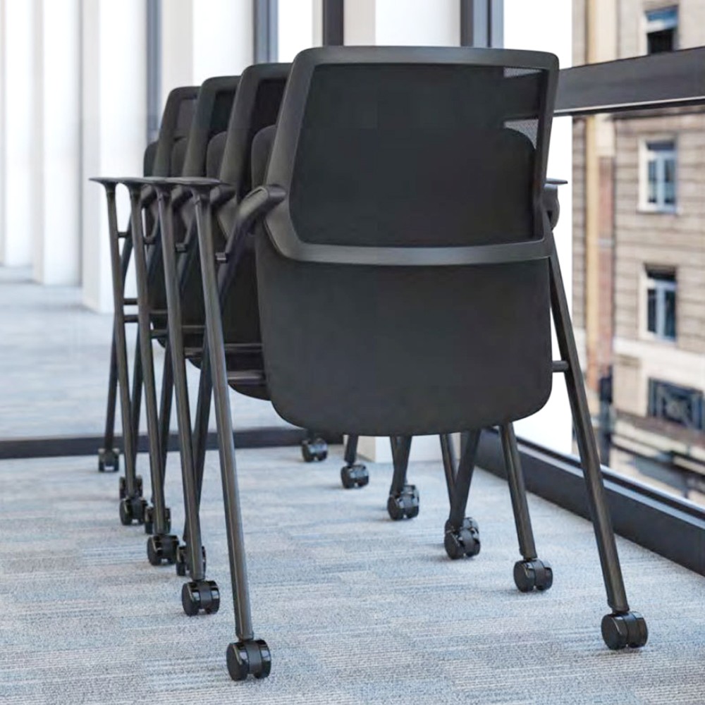 ANDRIN Training Chair, With Castors - JIJI.SG