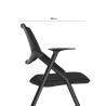 ANDRIN Training Chair, With Castors - JIJI.SG