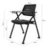 ANDRIN Training Chair, With Castors - JIJI.SG
