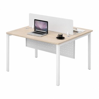 FORSBERG 2 Seater Work Station with Modesty Panel - JIJI.SG