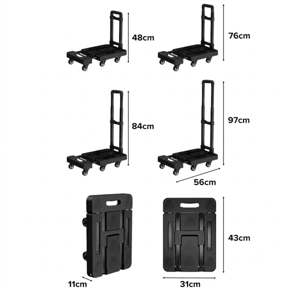 BELTRAN Extandable Foldable Flatbed Trolley - JIJI.SG
