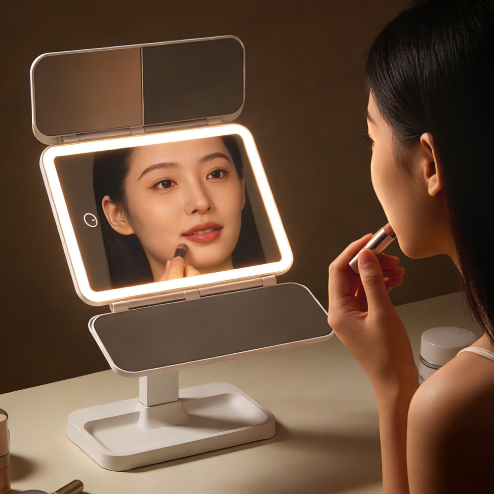 EZIO 3 Color LED Cosmetic Mirror - JIJI.SG