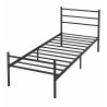 ZERMAT Platform Metal Bedframe with Headboard - JIJI.SG