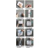 REVNA Disposable Wall-mounted Toilet Brush Set - JIJI.SG