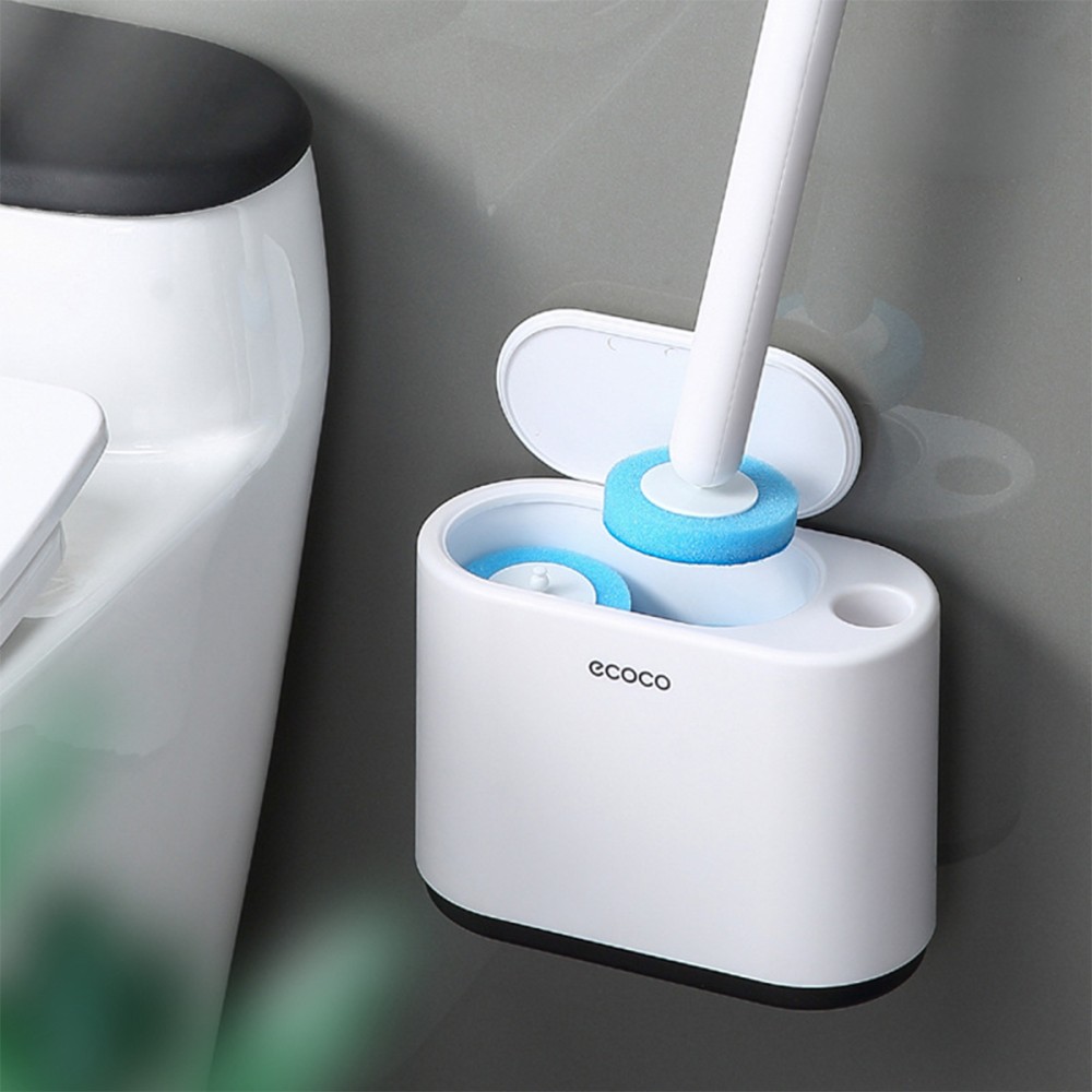REVNA Disposable Wall-mounted Toilet Brush Set - JIJI.SG