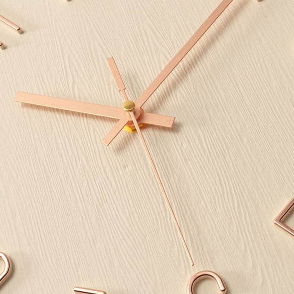 BREN Modern Wall Clock 3D Quartz Silent - JIJI.SG
