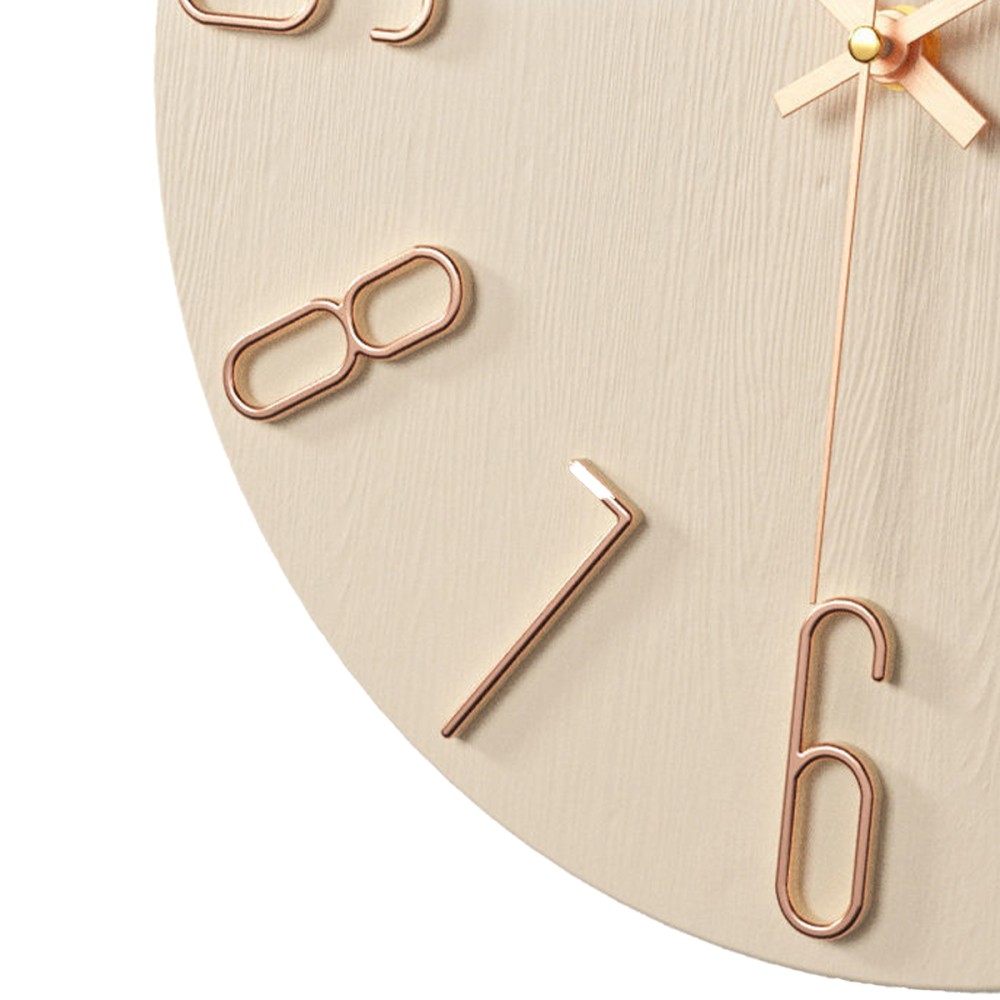 BREN Modern Wall Clock 3D Quartz Silent - JIJI.SG