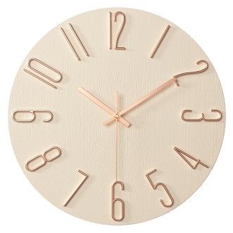 BREN Modern Wall Clock 3D Quartz Silent - JIJI.SG
