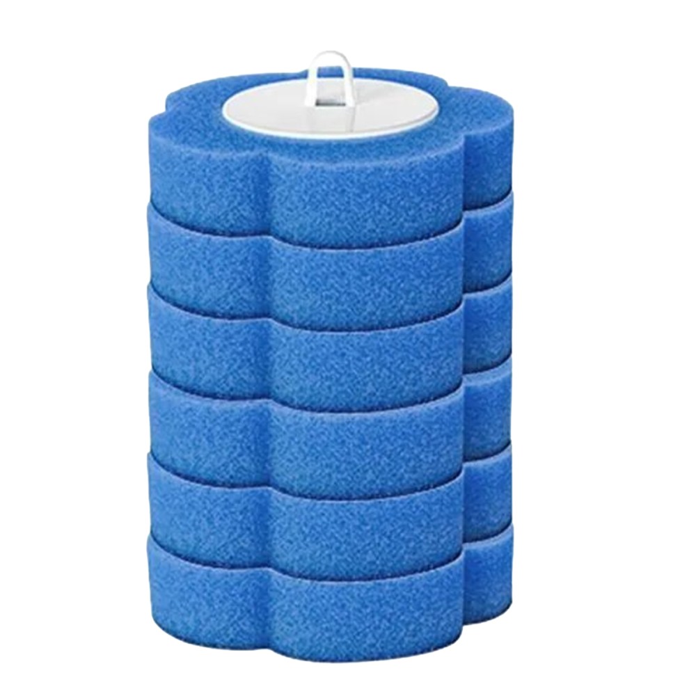 BAIA Disposable Wall-mounted Toilet Brush Set Replacement Head - JI...