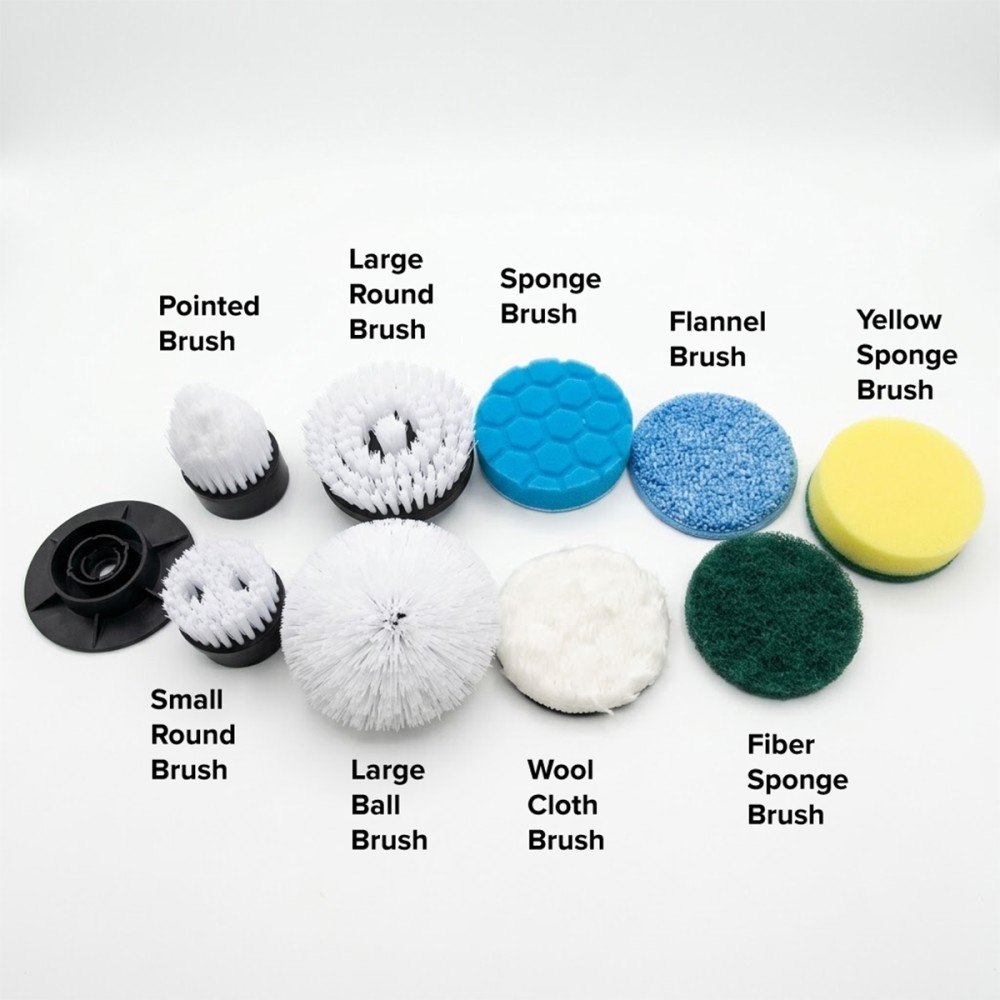 ULVO Electric Spin 9 in 1 Bathroom Scrubber - JIJI.SG