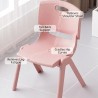 EMMI Kids Plastic Chair, Stackable - JIJI.SG
