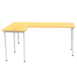 (AS-IS) RAHEL L-Shaped Corner Desk - JIJI.SG