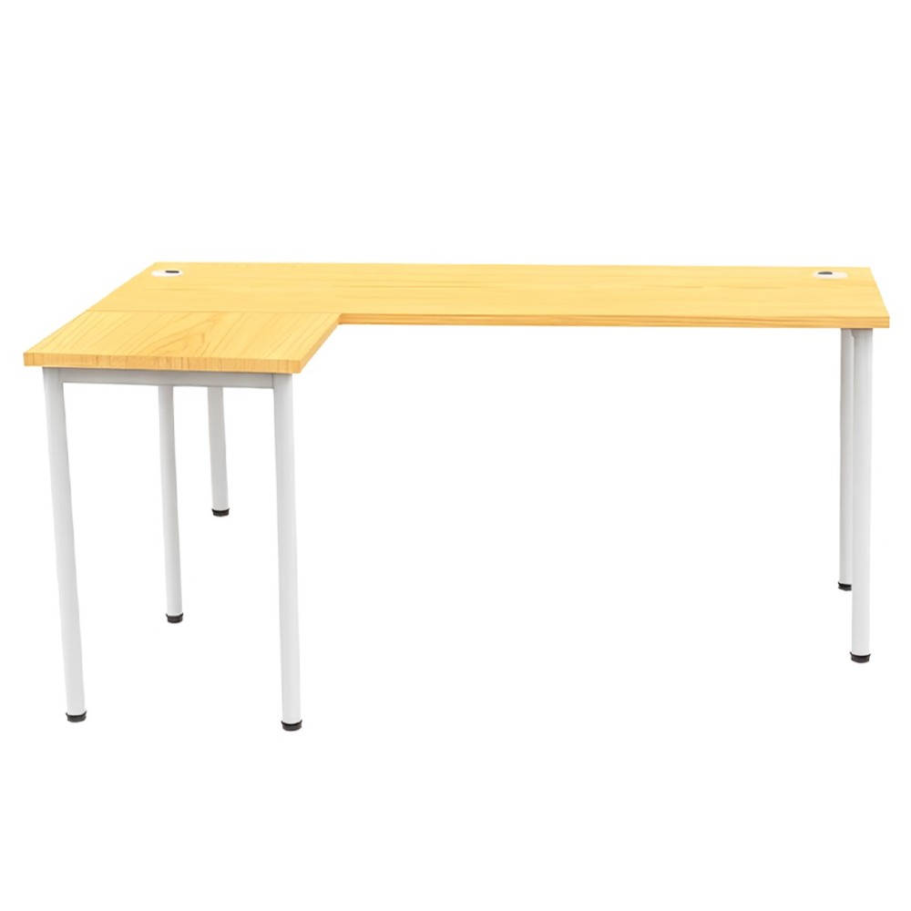 (AS-IS) RAHEL L-Shaped Corner Desk - JIJI.SG