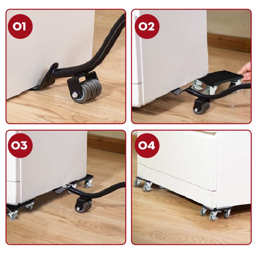 ZERIO 4-Wheel Furniture Mover and Lifter Set - JIJI.SG