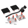 ZERIO 4-Wheel Furniture Mover and Lifter Set - JIJI.SG