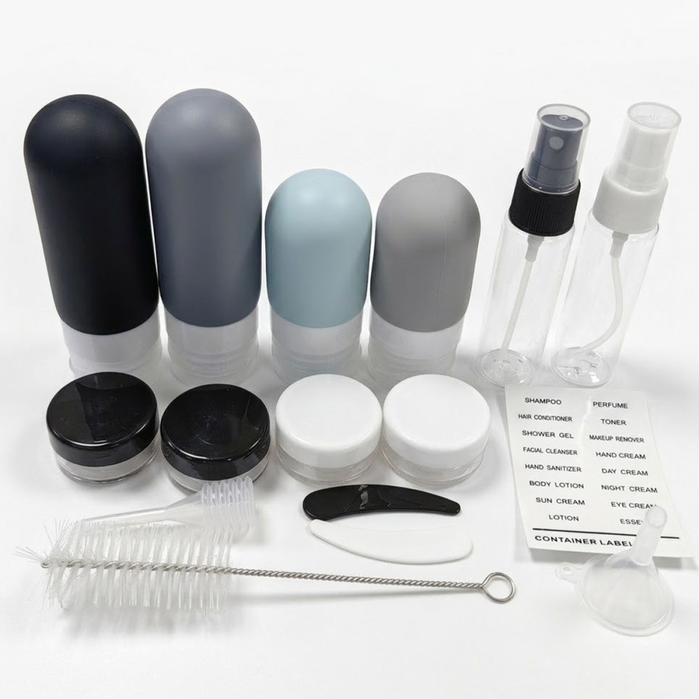 BONNY 17 Pack Travel Bottles Set - JIJI.SG