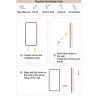 HEDE Full Length Dressing Mirror - JIJI.SG