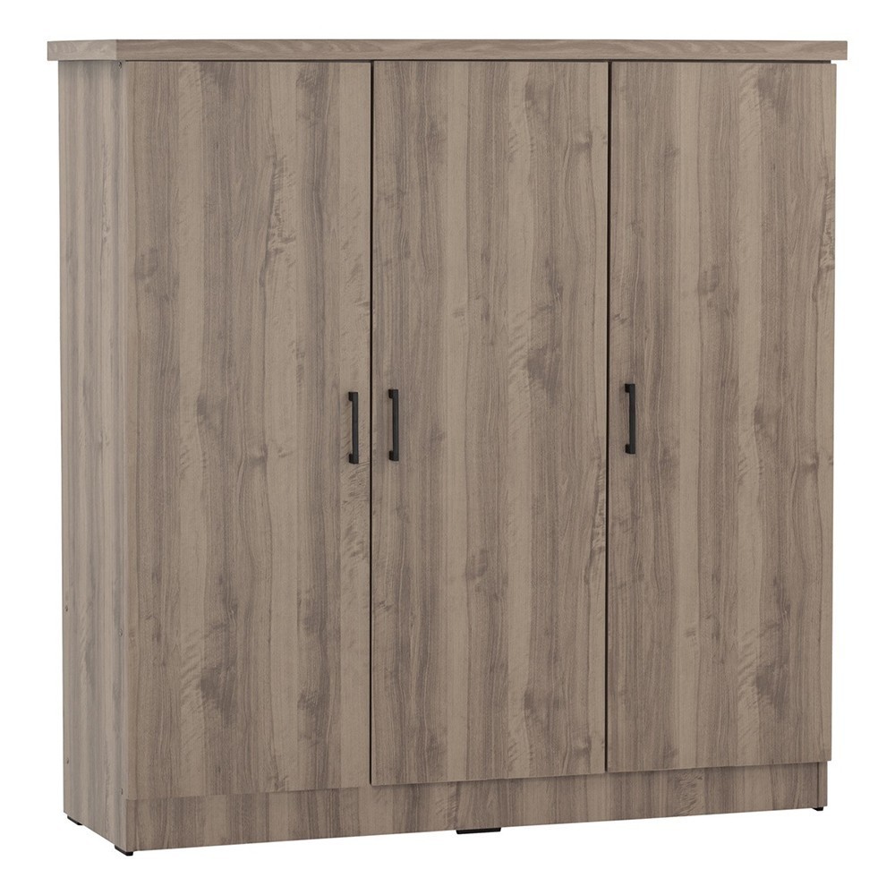 (AS-IS) DUBLIN Low Wardrobe with 3 Doors - JIJI.SG