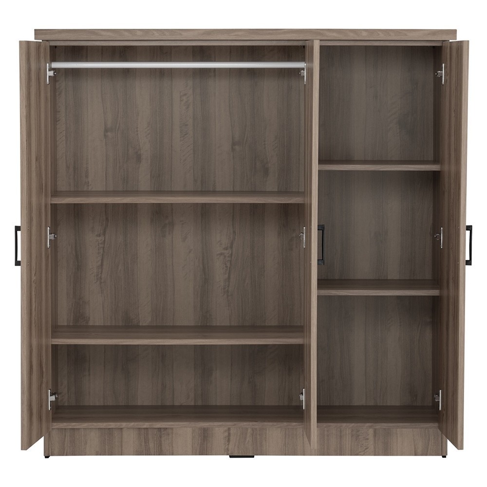(AS-IS) DUBLIN Low Wardrobe with 3 Doors - JIJI.SG