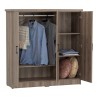 (AS-IS) DUBLIN Low Wardrobe with 3 Doors - JIJI.SG