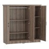 (AS-IS) DUBLIN Low Wardrobe with 3 Doors - JIJI.SG