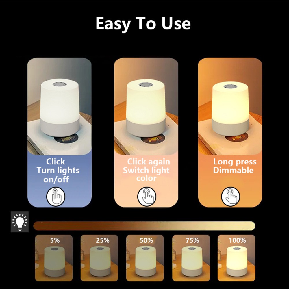 YORI Rechargeable Night Light with Remote Control - JIJI.SG